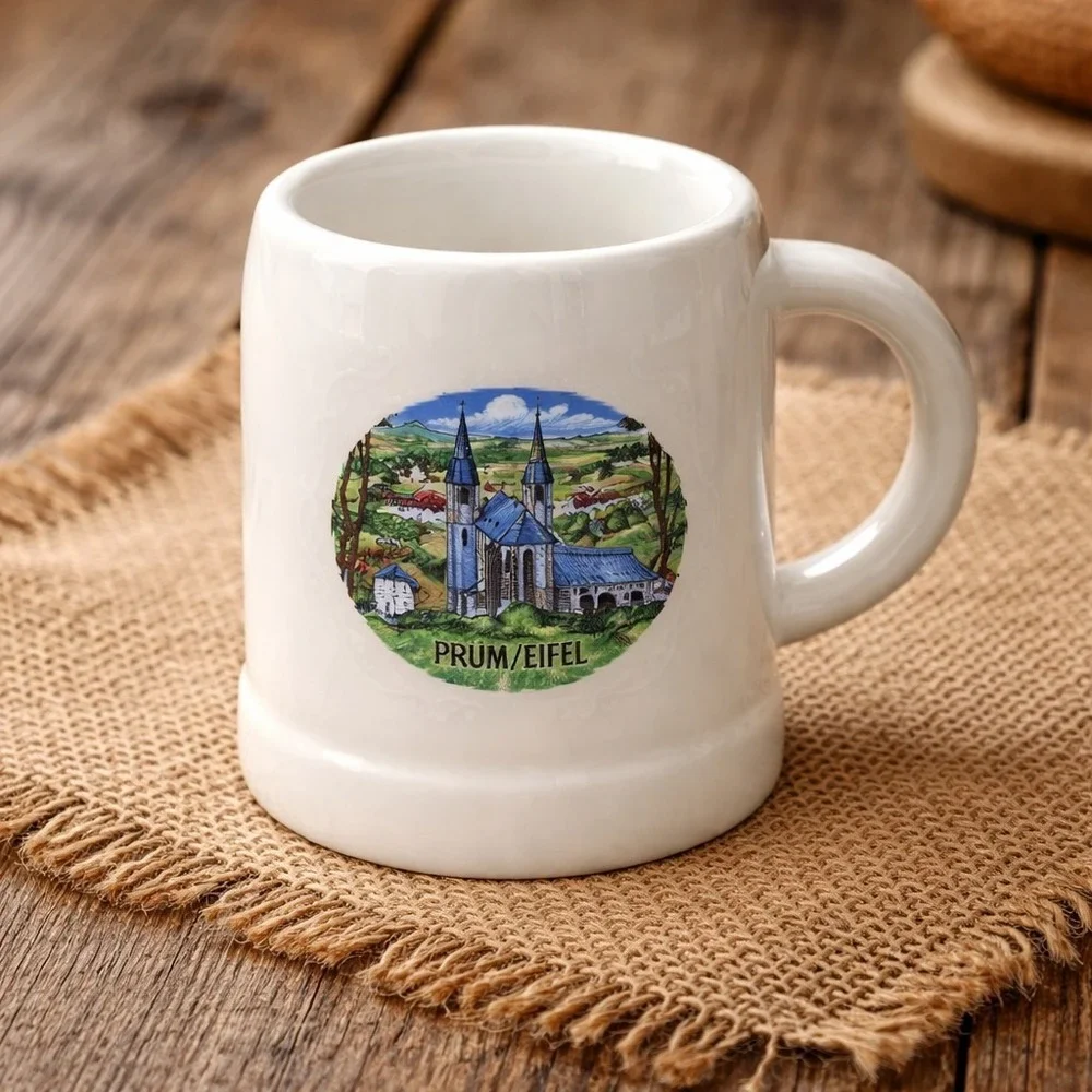 Vintage Miniature Beer Stein Souvenir‎ Of Prum/Eifel Germany